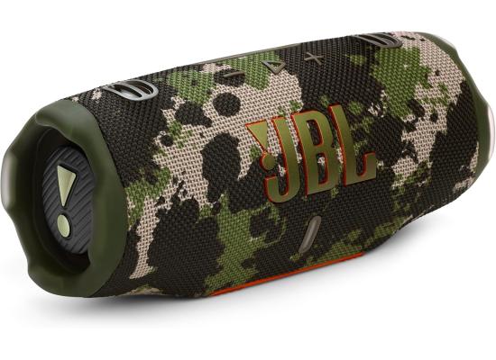 JBL Charge 6 - Portable Waterproof & Drop-Proof Bluetooth Speaker, Bold Pro Sound with AI Sound Boost, 28Hrs of Playtime, Built-in power bank & Comes with a Sturdy/Removable Carrying Strap - Squad